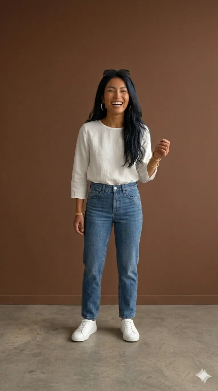 Effortless cool look